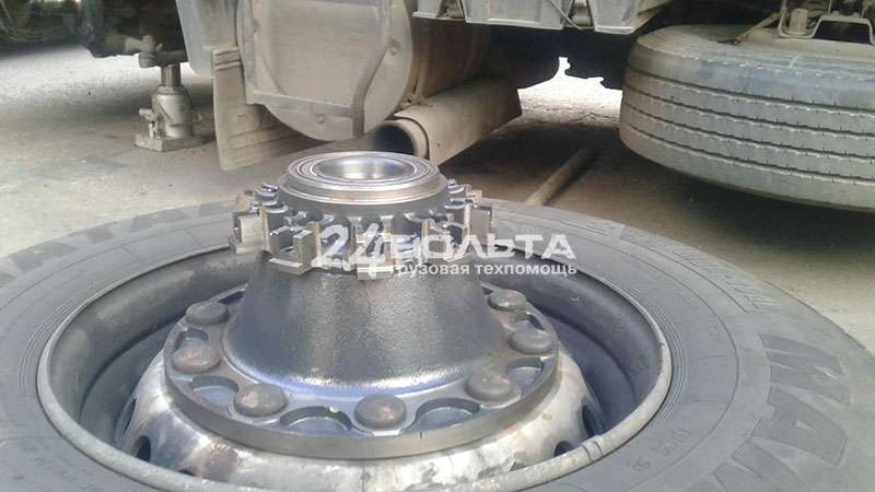 Замена ступицы Даф